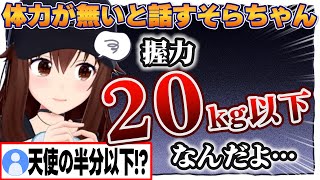 そらちゃんの握力、20kg以下だった【ときのそら/ホロライブ/切り抜き】