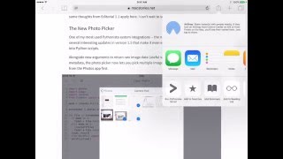 Pythonista 2.0 App Preview
