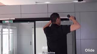 DIY How to Install Olide CASA2 Belt Type Residential Automatic Sliding Door Operator