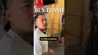 Ben Thanh in Vietnam #vietnam #rap  #travel#benthanhmarket