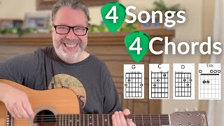 Learn 4 Classic Rock Songs in 2025 - Beginner Guitar