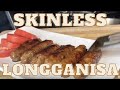 SIMPLE SKINLESS  GARLIC PORK LONGANISA (GARLIC PORK SAUSAGES)