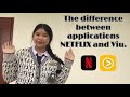 Phimpha class II-D  Topic The difference between applications NETFLIX and Viu