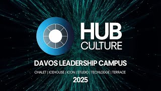 Hub Culture Davos 2025 Edie Lush and Fahad Al Battar Interview