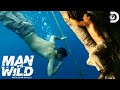 Bear Grylls Searches a Whole Island for Food | Man vs. Wild