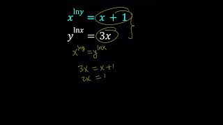 A Logarithmic Exponential System