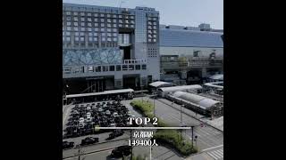 JR西日本の駅乗降客数ランキング #地理系を救おう #地理系 #バズれ #駅 #関西 #ランキング