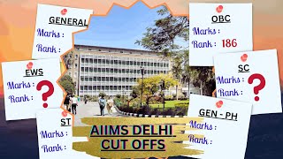 CUT OFF AIIMS DELHI 2024-25 (MBBS) #mbbs #aiimsdelhi #neetcounselling #neet2025 #aiims #motivation