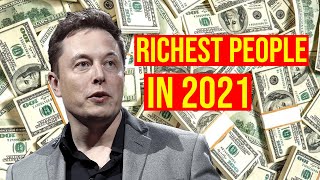 Richest People In The World 2021(Elon Musk, Jeff Bezos, Mark Zuckerberg, Bill Gates)