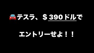 【TSLA】テスラの買い場！！