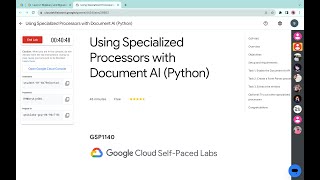 Using Specialized Processors with Document AI (Python) || #qwiklabs || #GSP1140 [With Explanation🗣️]