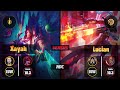 Rekkles XAYAH (ADC) [Lethal Tempo] VS LUCIAN - Challenger EUW Patch 10.3