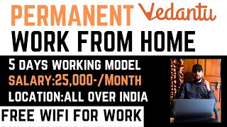 Vedantu Permanent Work From Home Jobs 2024 / 2025