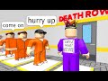 I SPENT HOURS IN The Roblox Death Row Line Simulator