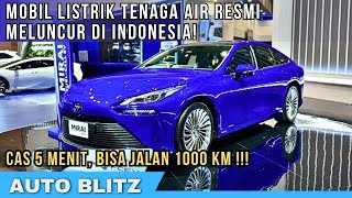 DAHSYAT, PERDANA DIDUNIA, TOYOTA LUNCURKAN TEKNOLOGI BARU MOBIL LISTRIK TENAGA AIR DI GJAW 2024 ‼