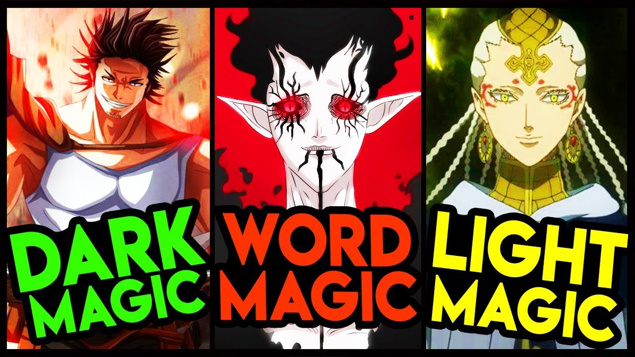 The Strongest Magic Types In Black Clover! - YouTube