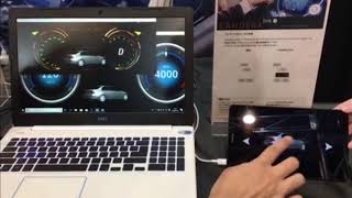 オートモーティブワールド 2020 「Candera」CGI Studioを用いた車載クラスターの開発デモ 展示会取材/マークラインズ