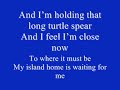 my island home lyrics sung by australian singer christine anu