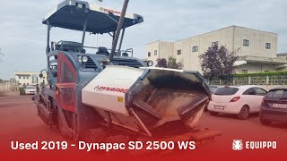 Used 2019 - Dynapac SD 2500 WS | Used Paver | equippo.com | Used heavy equipment