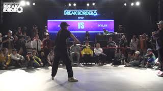 【BreakBorder 6】Hiphop Best8 K-TA VS KYLIN