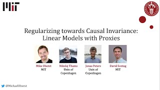 [ICML 2021] Regularizing towards Causal Invariance: Linear Models with Proxies