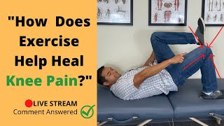 How Does Exercise Help Heal Knee Pain?