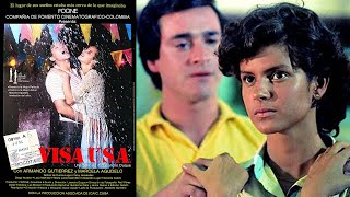 VISA U. S. A., Película #185 Año 1986. Armando Gutiérrez, Marcela Agudelo y Vicky Hernández.