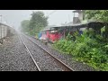 rainstorm and thunder in the peaceful village bringing peace and deep relaxation