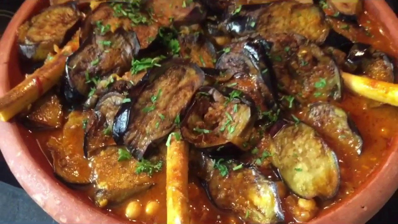 Tajine De Souris D’agneau Et Aubergines Et Pois Chiche - YouTube