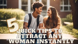 5quick tips to Attract any girl ☕ | steps for be cool🔥