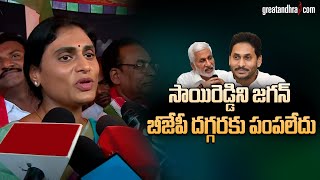 YS Sharmila Sensational Comments On Vijayasai Reddy | YS Jagan | greatandhra.com