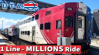 3 Million Riders a Year?! Exploring Utah's Frontrunner Train!