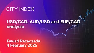 USD/CAD, AUD/USD and EUR/CAD analysis - February 4, 2025