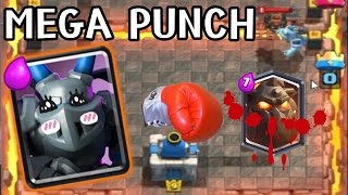 Clash Royale - 클래시로얄 라바? SKY덱 뚜까패보자! MEGA MINION PUNCH!! [PongTV]