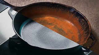 무쇠팬 시즈닝 이 영상 하나로 정리 | How to Season a Cast Iron Skillet