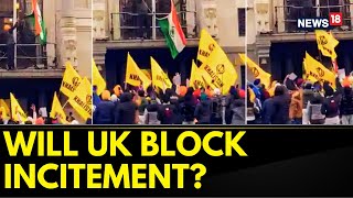 Khalistan Protest in London | Major Protest Inside Assembly Over Amritpal Singh | English News