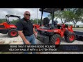 kubota r430 loader quick overview