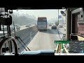 4k 고속버스 서울고속버스터미널→창원종합버스터미널 운행영상 express bus seoul→changwon