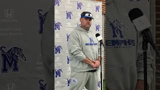 Memphis football: OC Tim Cramsey explains the Tigers' missed two-point attempt vs. ECU #shorts
