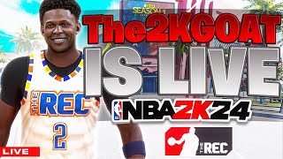 🔴 NBA 2K24 LIVE REC GAMEPLAY NEW BUILD FOR TOP 5 REC EVENT | BEST POINT GUARD BUILD ON NBA 2K24