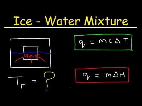 Final Temperature of Ice and Water Mixture - How Many Grams of Ice Will Melt? Final Temperature of Ice and Water Mixture - How Many Grams of Ice Will Melt?