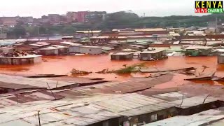 NAIROBI FLOODS - Situation at Mathare Slums