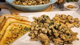 Butter Garlic Egg | Butter Mushroom Egg Recipe