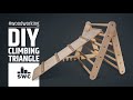 How to make a DIY Pikler climbing triangle