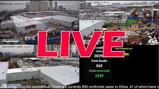 LIVE HD - Construction TWO Hospital WUHAN - Obras en directo del hospital china - 火神山