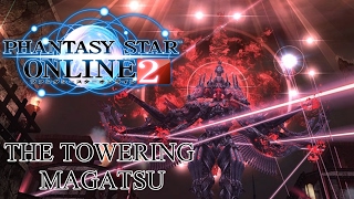 GIANT INTENSE BOSS FIGHTS! - PSO2 - Emergency Quest - The Towering Magatsu (No Commentary Gameplay