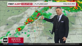 Monitoring severe weather in North Texas