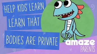 Help kids learn that bodies are private [with Scoops & Friends]