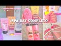 SPA DAY ROTINA DE AUTOCUIDADO🍵🎀 cuidados com o cabelo, unhas, skincare, depilação