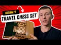 ULTIMATE WOODEN Magnetic Travel Chess Set - 8